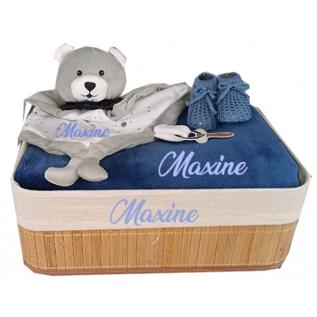 coffret cadeau naissance personnalisé