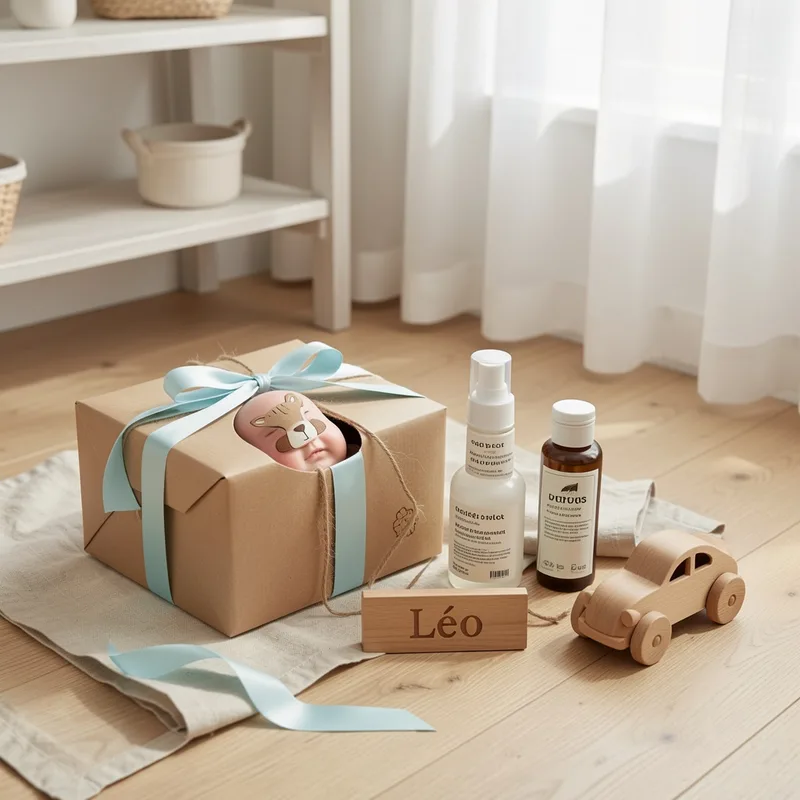 Cadeau naissance original garçon : 10 idées uniques et utiles à moins de 40 € (2026)